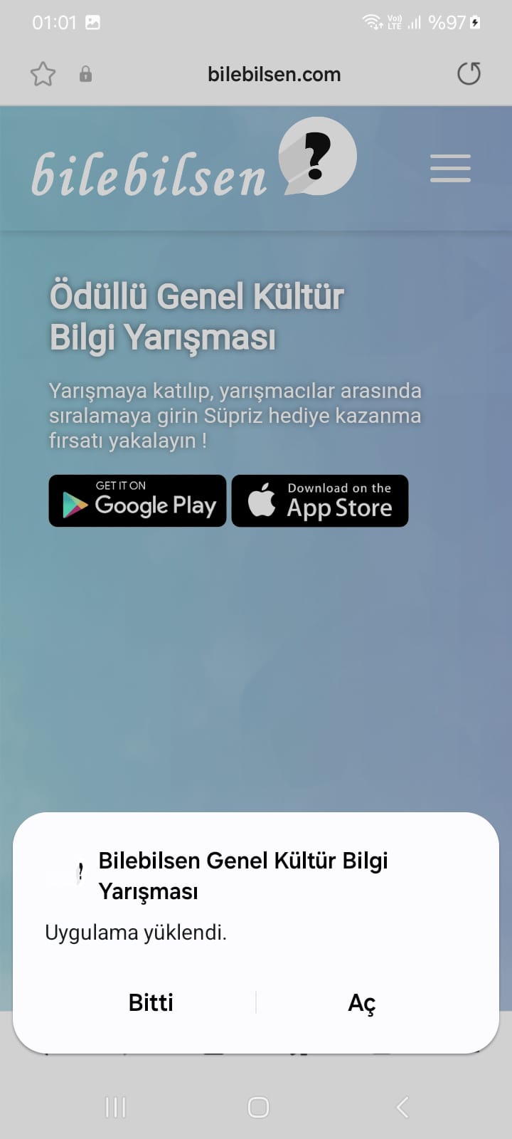 Bilbilsen Genel Kültür Bilgi Yarışması